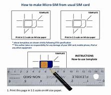 Image result for Micro Sim Card Print Out