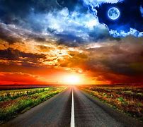 Image result for Sunset On the Road Laptop Background