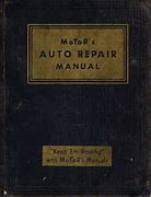 Image result for Old Auto Repair Manuals