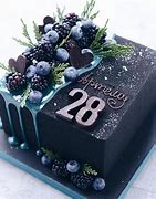 Image result for Square Birthday Cakes for Men
