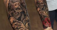 Image result for Demon Skull Mask Tattoo