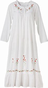 Image result for Luxury Cotton Nightgowns