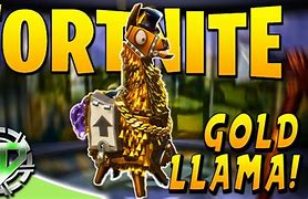 Image result for Gold Llama Fortnite