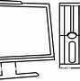 Image result for lcd monitors clip art black and white