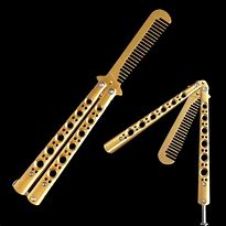 Image result for Balisong Knife Comb