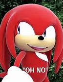 Image result for Knuckles Saying OH No
