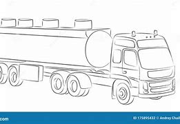 Image result for Fuel Truck Drawing