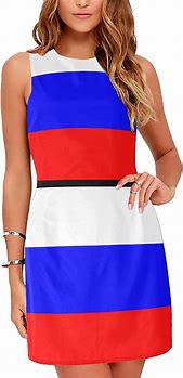 Image result for Russia Flag Dress