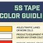 Image result for 5S Floor Tape Color Chart