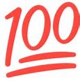 Image result for 100 Emoji with 53