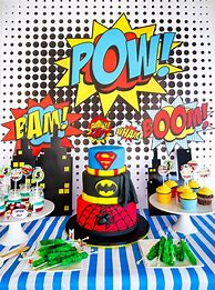 Image result for Superhero Party Ideas