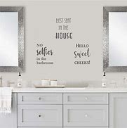 Image result for Bathroom Wall Decor Stickers