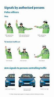 Image result for Driver Hand Signals