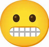 Image result for Grimacing Face Emoji