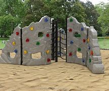 Image result for Rock Climbing Playground Equipment