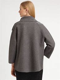 Image result for Boiled Wool Swing Coat