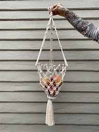 Image result for Masculine Macrame Hanging Basket