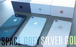 Image result for iPhone 8 Space Gray vs Silver