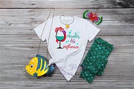 Image result for Under the Influence Shirt Little Mermaid