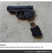 Image result for USB Gun Meme