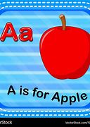 Image result for A Is for Apple Alphabet Flashcards