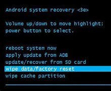 Image result for Factory Reset Android in Recovery Mode