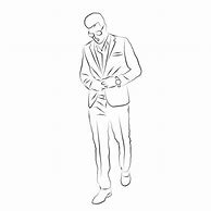 Image result for Man Standing Sketch