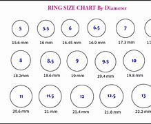 Image result for Ring Size 4 in mm