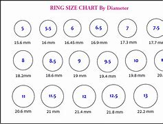 Image result for 6 Cm to mm Ring Size