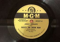 Image result for Jimmy Durante Frosty the Snowman