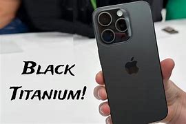 Image result for iPhone 15 Pro 128GB Black Titanium