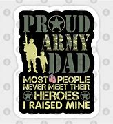 Image result for Army Dad Sticker