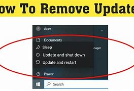 Image result for Remove Updates
