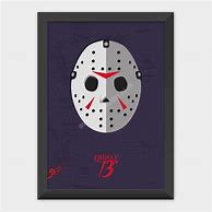 Image result for Friday the 13th Mask Poster
