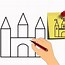 Image result for Medieval Castle Drawing Easy