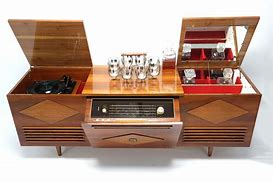 Image result for Vintage Stereo with Bar