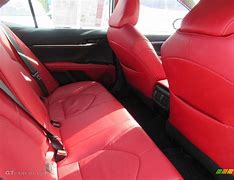 Image result for Toyota Camry 2020 Red Interior