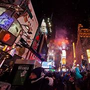 Image result for New Year Clock Times Square