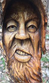 Image result for Wood Spirit Carving