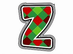 Image result for Z Christmas Letter Stencil