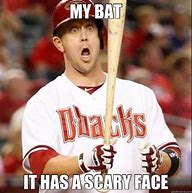 Image result for Baseball Bat Meme