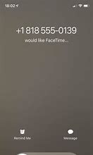 Image result for FaceTime Number Number Message