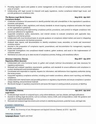 Image result for Regulatory Compliance Attorney Resume Sample