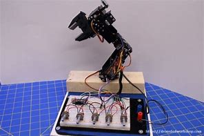 Image result for Robotic Arm Servos