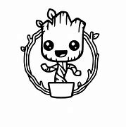 Image result for Baby Groot T-Shirt