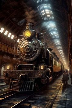 Pin by Сергей Анурин on Комфорт in 2023 | Train wallpaper, Train art ...