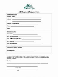 Image result for ACH Info Template