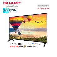 Image result for Sharp 65 Inch Android TV