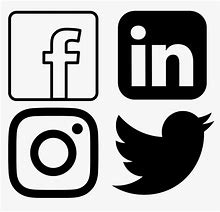 Image result for Facebook Twitter/Instagram LinkedIn Icons