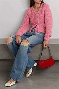Image result for What to Wear with Pink Sweater